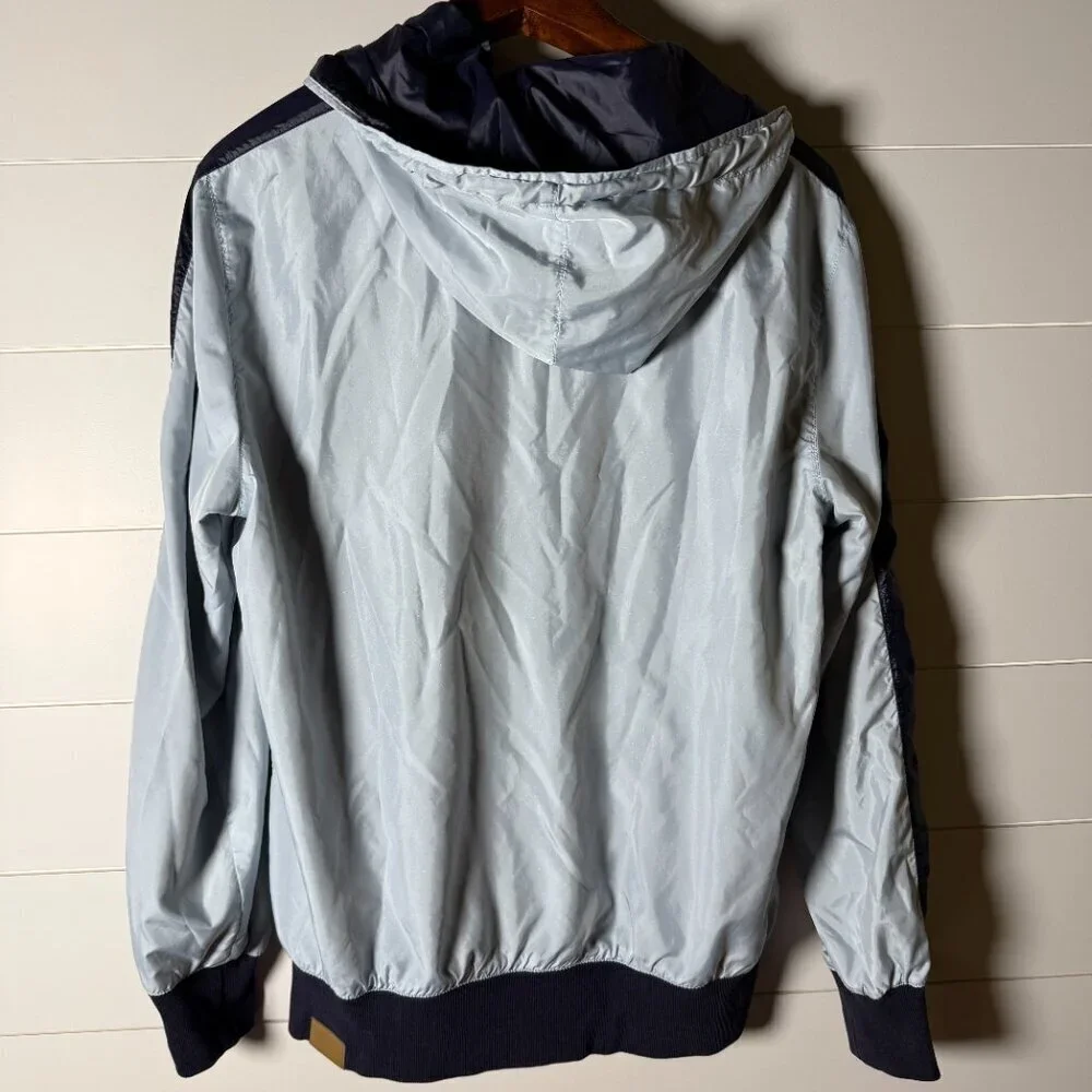 Puma Reversible Light Jacket Navy & Light Gray Size Large